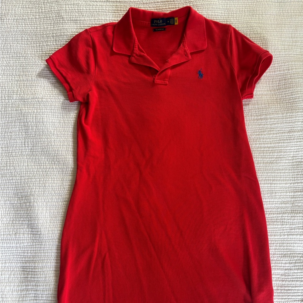 Polo Mini Shirt Dress